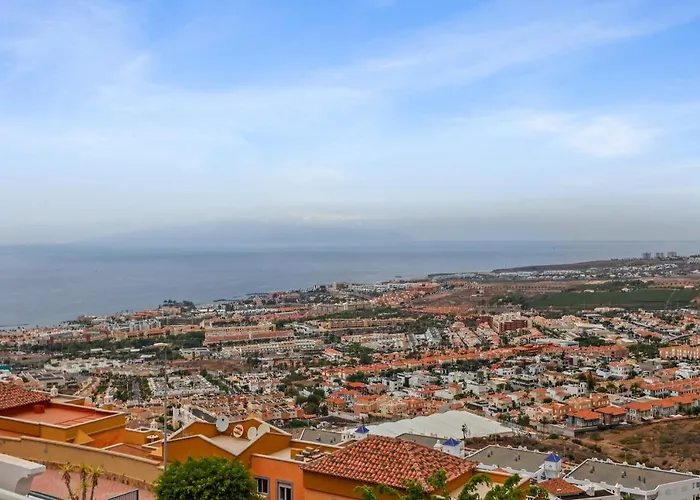 Incredible Sunset Apartment, Huge Terrace, Parking, Air C Costa Adeje